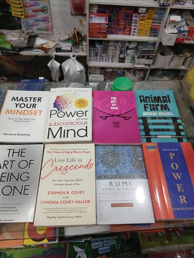 Atomic habbit the 48 law of power and other book available