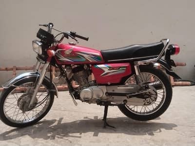Honda CG 125 Red | Original Documents | Ready to sale