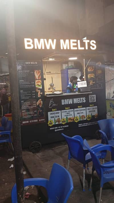 Food Cart 6*8 size height 7.5 feet