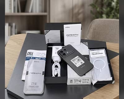 Infinix Note 60 Pro - 10/10 Condition - 8 Months Warranty - Full Box".