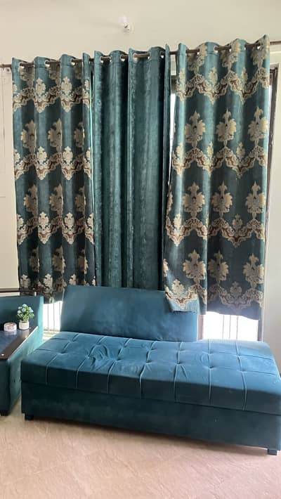 Used like new curtains 3 pcs