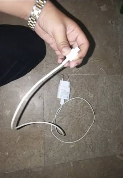 Samsung original charger with original box cable