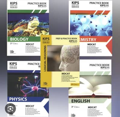 MDCAT KIPS 3rd edition 10 books