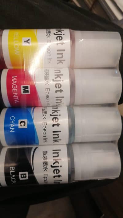 Epson Inkjet Printer Ink 4 bottle packs