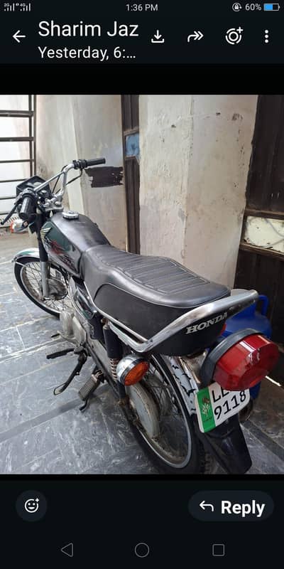 good condition cg125 Honda for sale