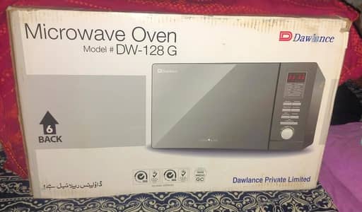 microwave oven brand new.
