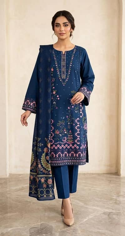 Women 3Pcs stitched suit