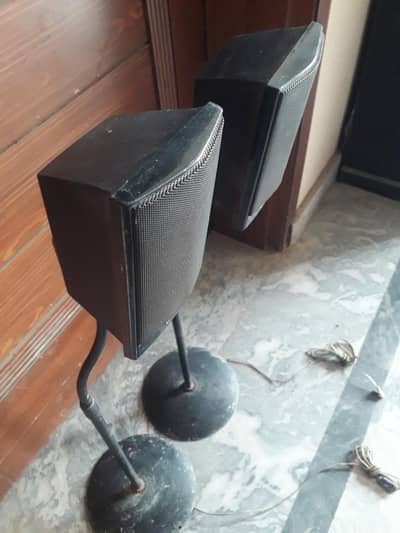  Sony Surround Speakers with Stands