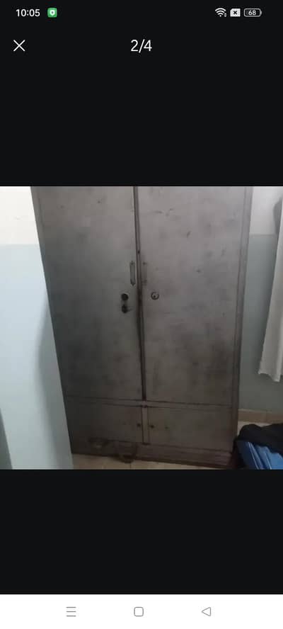 iron almari heavy wait 2 door full saiz