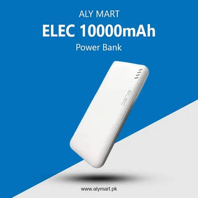 Power Bank Original 10000Mah J-103 1 TO 3 Phone Charging 4 Charging Ca