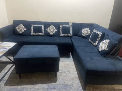 L shaped sofa