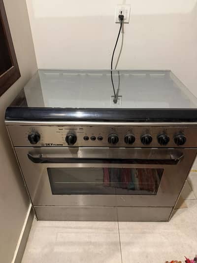 5 burner stove with oven