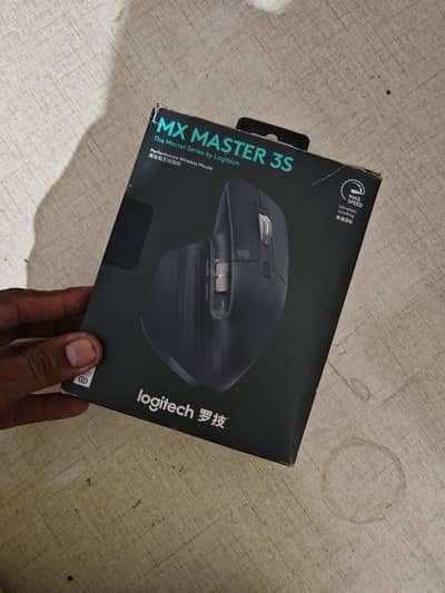 Logitech MX Master 3S Mouse Full Box