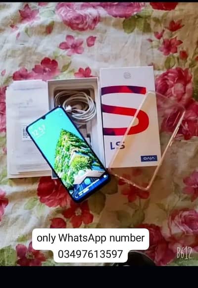 Vivo s1 4/128 only WhatsApp number
