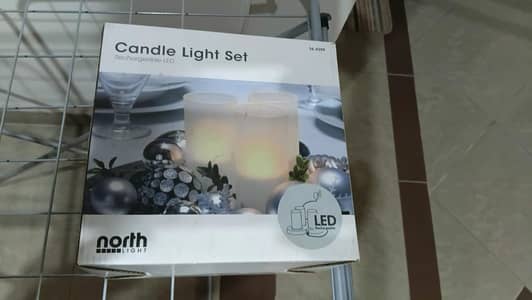 candle light set rechargeable LED