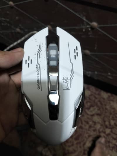 White RGB Mouse