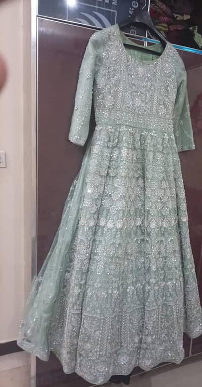 Bridal dress 3 hours use only walima maxi