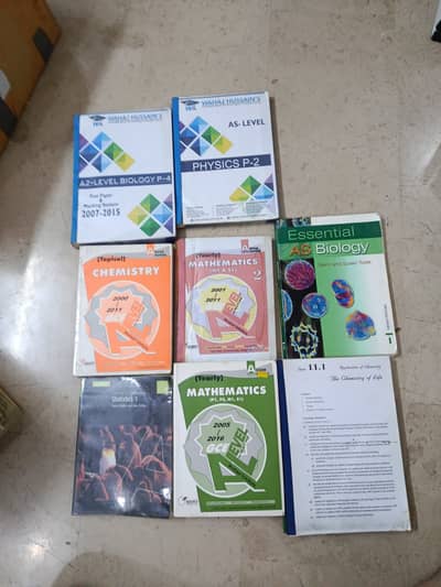 O/A Levels, SAT, Inter Books, Notes, Past Papers & Novels | Collection