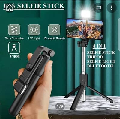 Best 4 in 1 wirless selfie stick