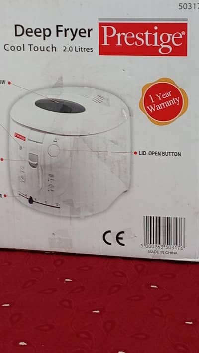 prestige deep fryer 2.0ltr