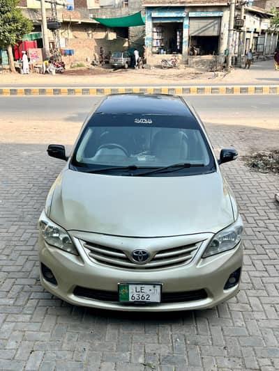 Toyota Corolla GLI 2011 Lahore register