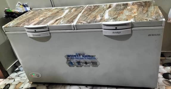 two door deep freezer