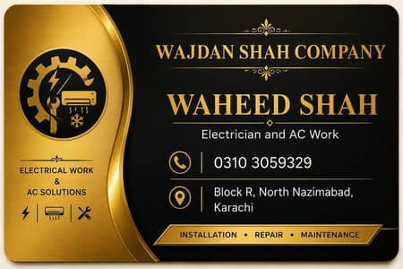 Electrician and Ac work