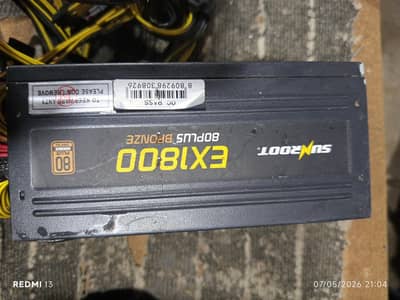 1800W Power Supply Gaming Supply