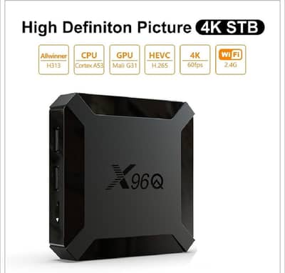 X96Q Android TV Box. Smart Device for 4K Result.