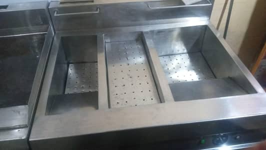 deep fryer and hot plate automatic and manual 2 in 1