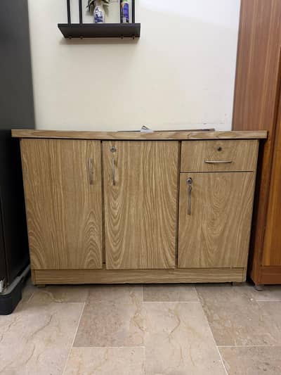 Wooden console Table  / Storage Cabinet / Office Side Rack