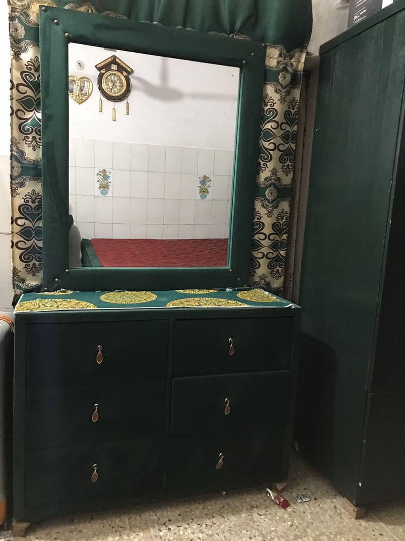 Bed, Dressing  2 side table 5
