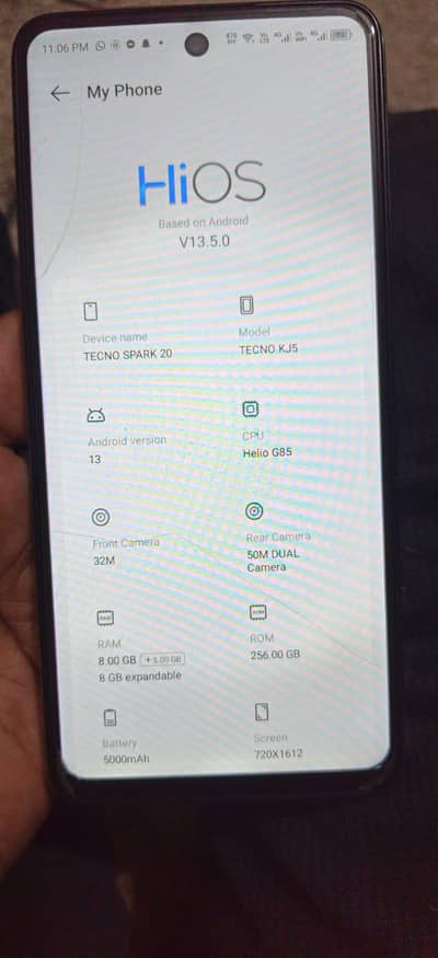 Tecno Spark 20
