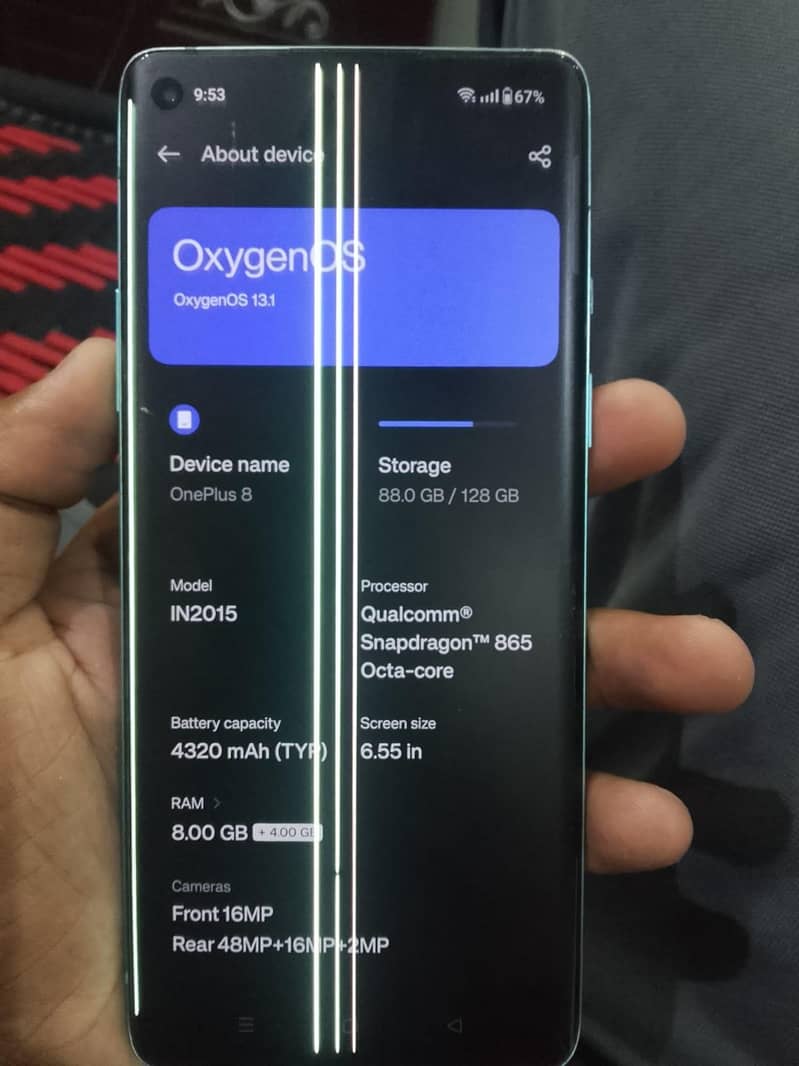 One Plus 8 0