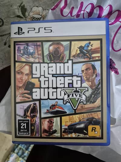 Grand Theft Auto V (GTA 5) - PS5 Game Excellent Condition