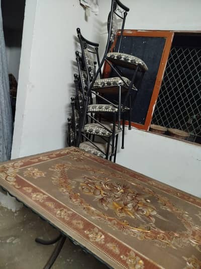 dining table with 6 chairs