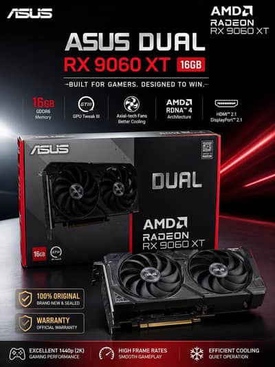 ASUS RX 9060 XT 16GB Graphic Card