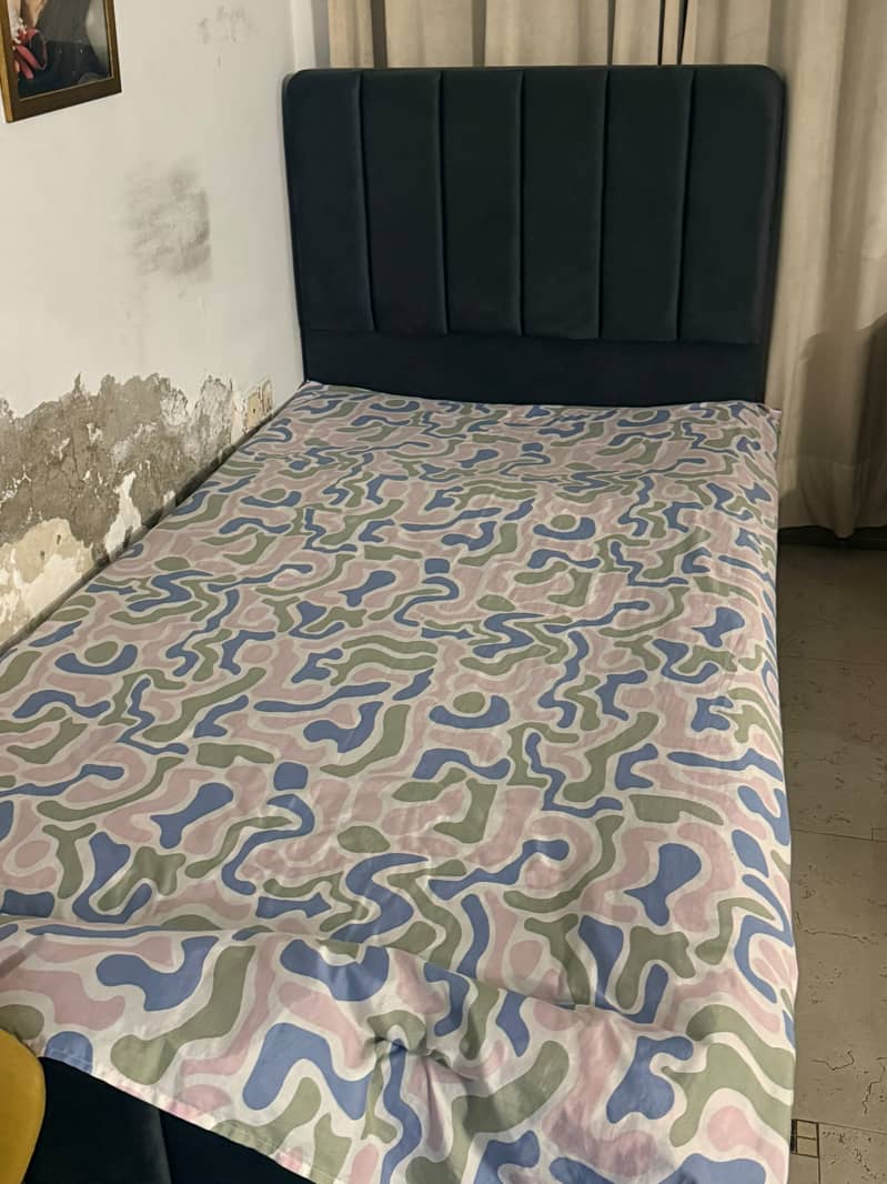 Single bed slightly used 2