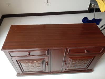 Dresser set with mirror