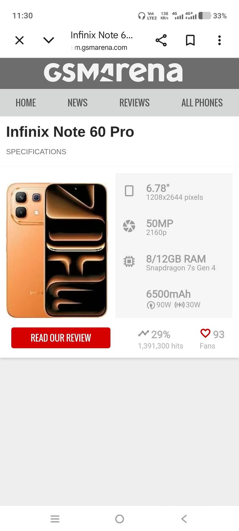 infinix note 60 pro 0