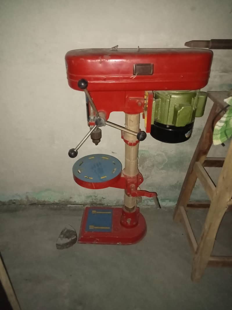 pedestal drill machine 1