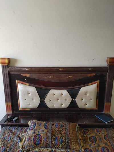 Double Bed with new mattress