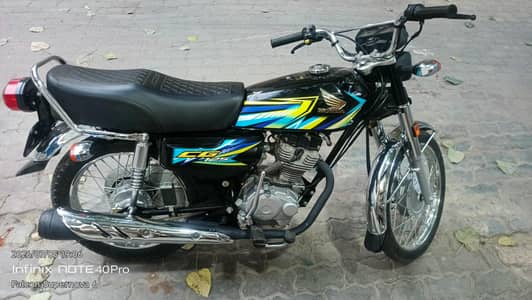 honda CG 125 2026 BLK (0322-3276769)