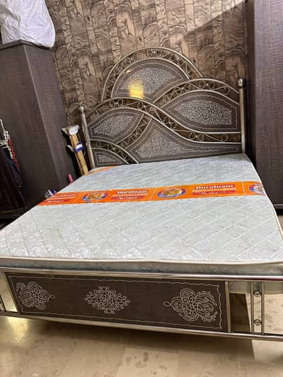 Iron Double bed urgent sale