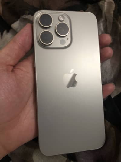Iphone 15 pro max natural titanium up for sale