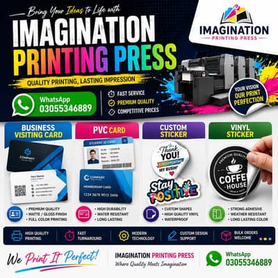 flex printing/ business visiting card / PVC Card/ custom sticker /viny