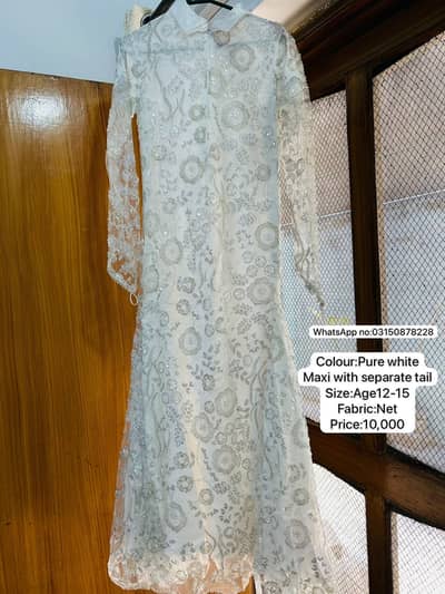 One time used wedding clothes