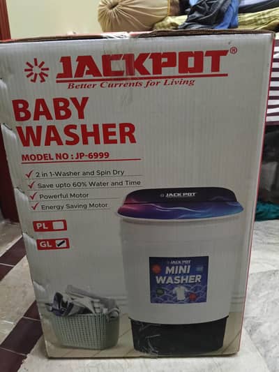 Baby washer sealed pack