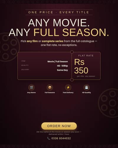 Movies / Seasons