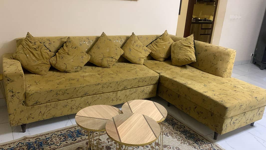 l shape sofa 0